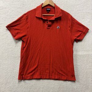 Patagonia Organic Cotton Red Polo Short Sleeve Shirt Men’s Size Medium